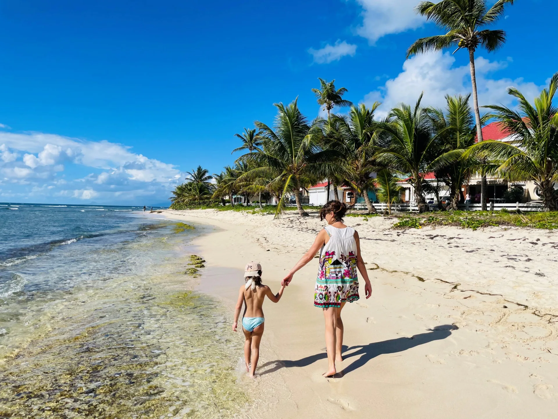 La résidence Crystal Beach en bord de mer à Saint-François